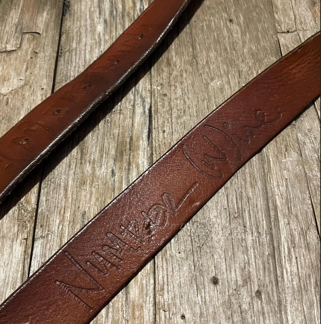 Vintage Number (n)ine 2000s Leather Belt