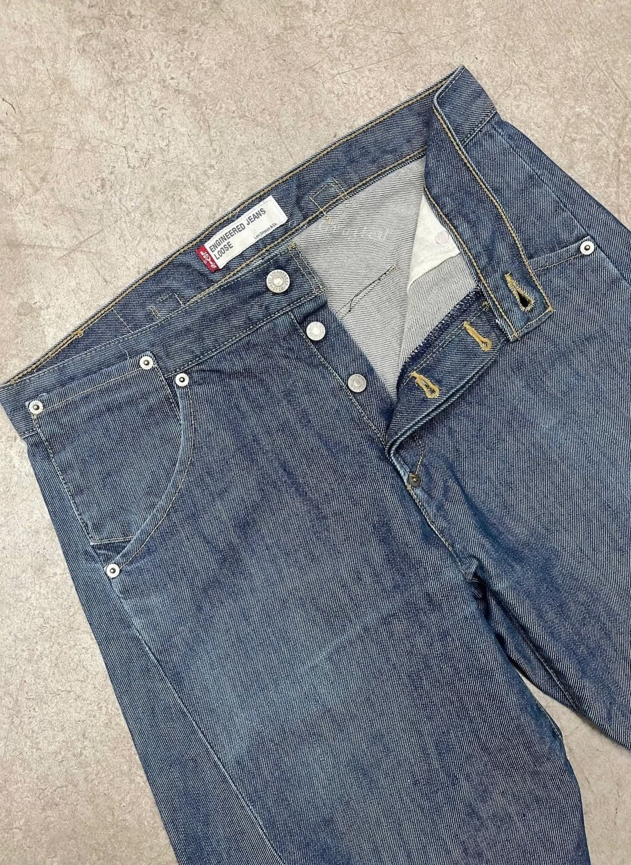 Vintage Levi's 2000s Engineered Indigo Jeans