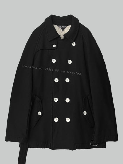 Comme des Garçons Vintage Double-Breasted Belted Coat