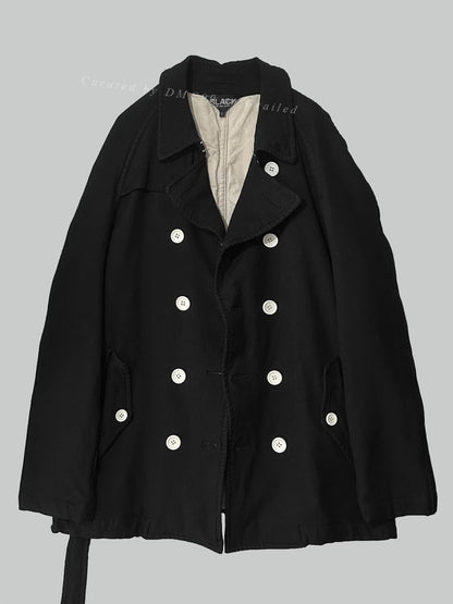 Comme des Garçons Vintage Double-Breasted Belted Coat