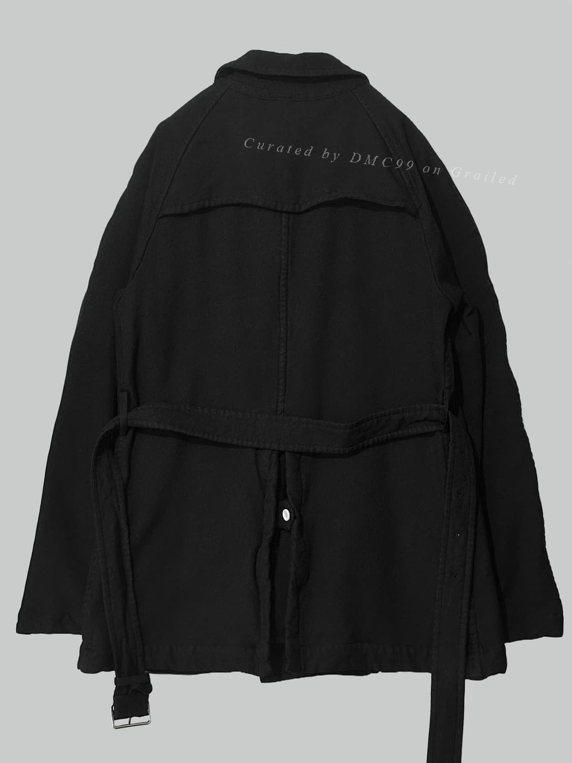 Comme des Garçons Vintage Double-Breasted Belted Coat