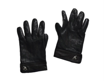 Vintage Vivienne Westwood Orb Leather Gloves