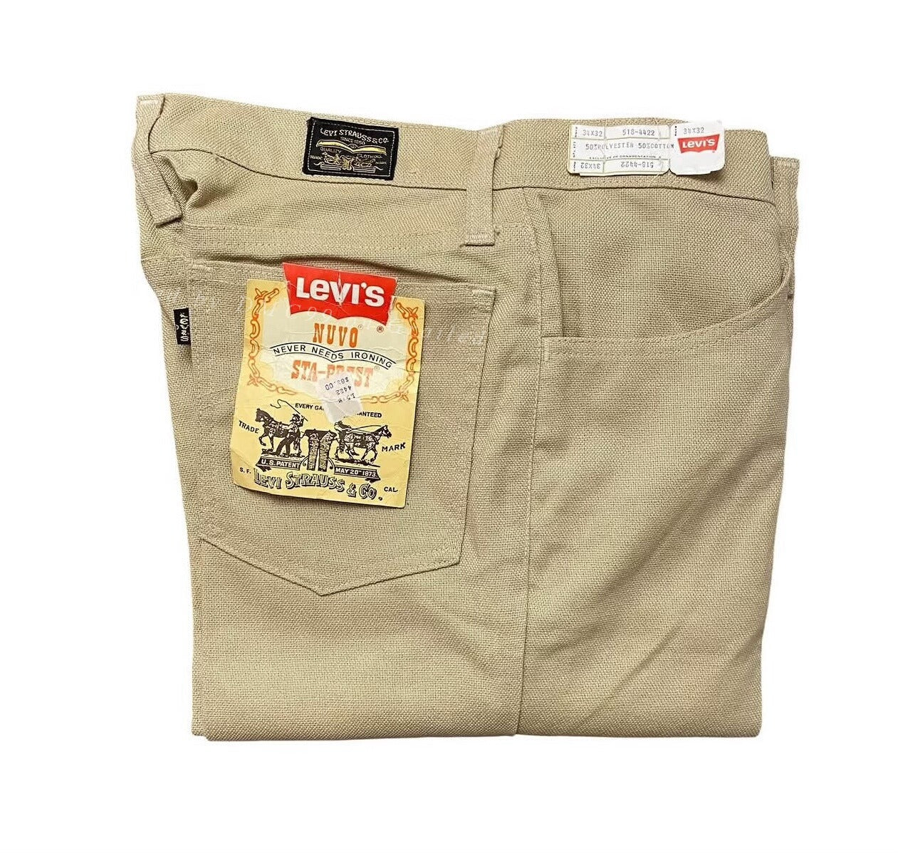 80's Deadstock Levi's 518 Sta-Prest