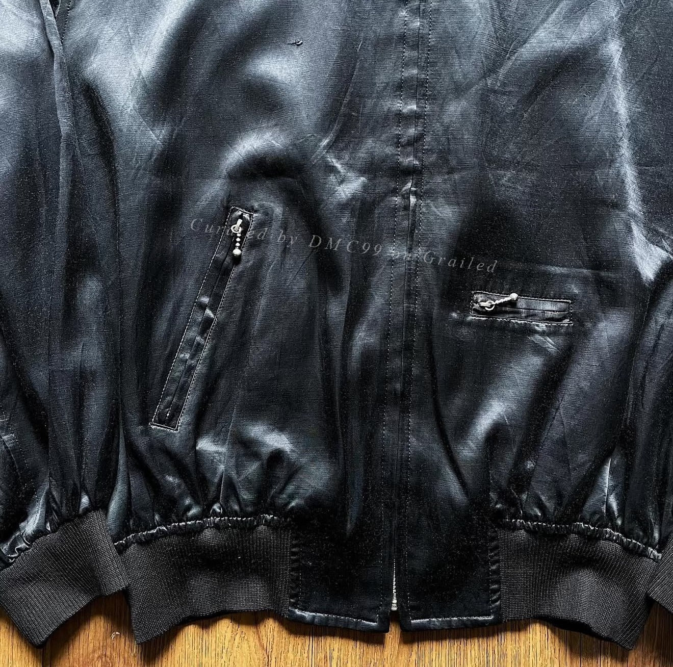 Vintage Hysteric Glamour Satin Bomber Jacket