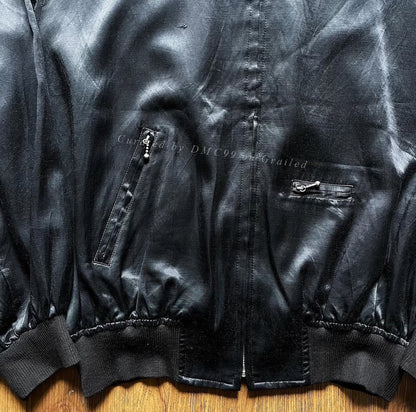 Vintage Hysteric Glamour Satin Bomber Jacket