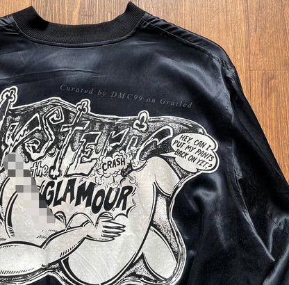 Vintage Hysteric Glamour Satin Bomber Jacket
