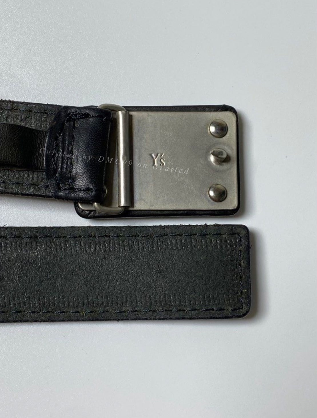 Vintage Yohji Yamamoto Y's SS97 Leather Belt