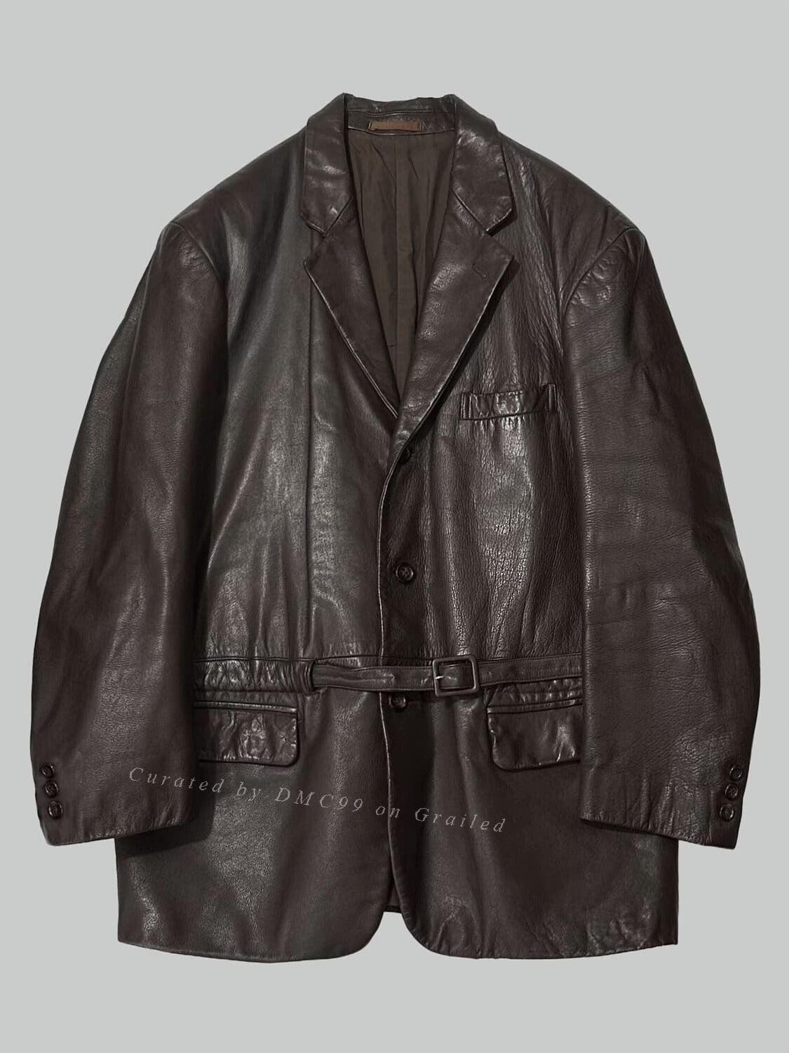 Comme des Garçons Vintage Leather Coat
