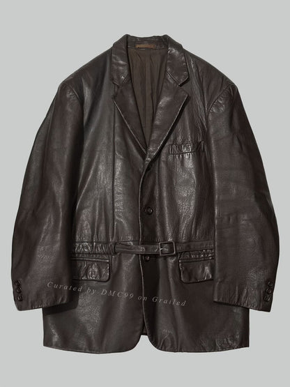 Comme des Garçons Vintage Leather Coat