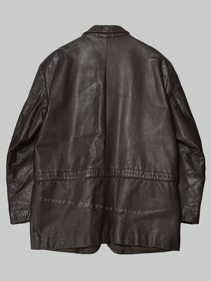 Comme des Garçons Vintage Leather Coat
