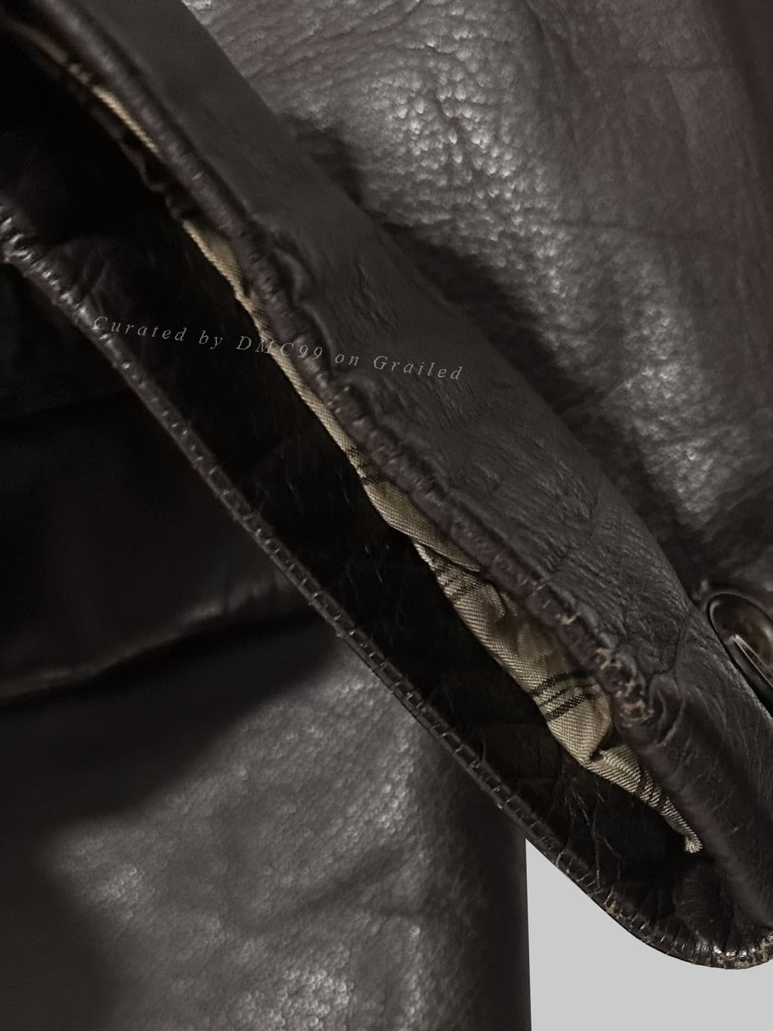 Comme des Garçons Vintage Leather Coat