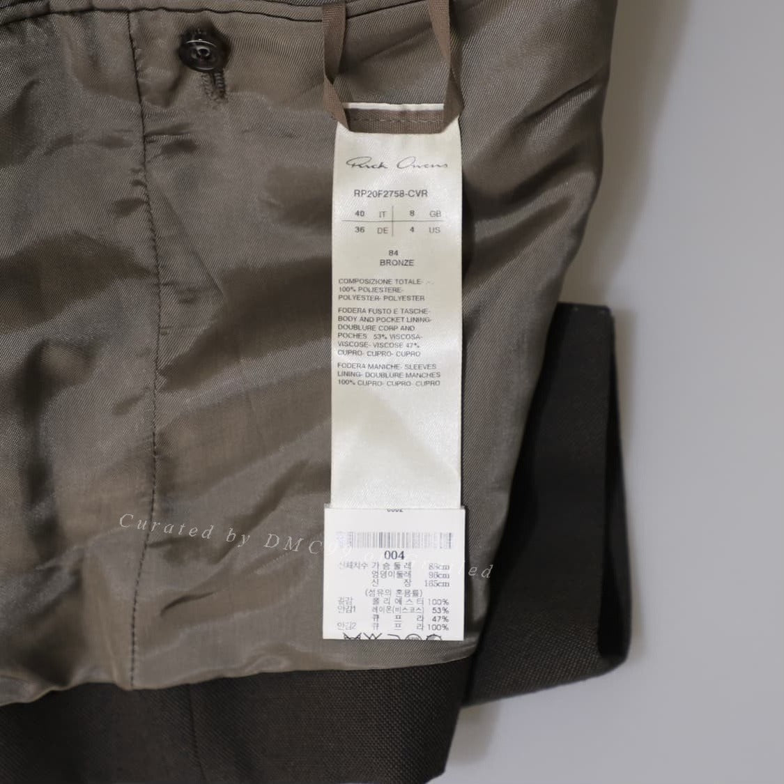 Rick Owens Vintage Louis Jacket