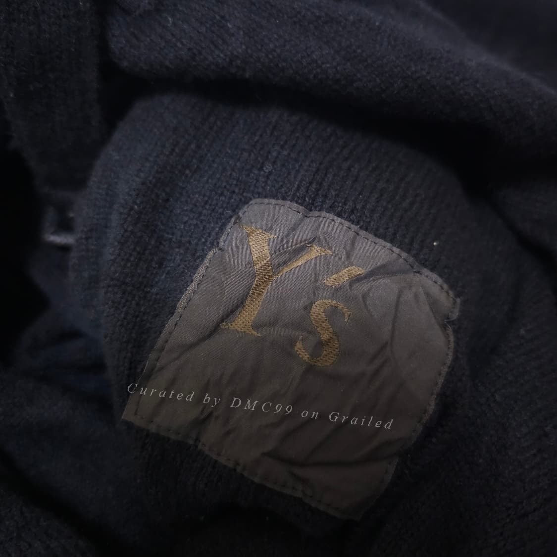 Yohji Yamamoto Vintage Knit Coat