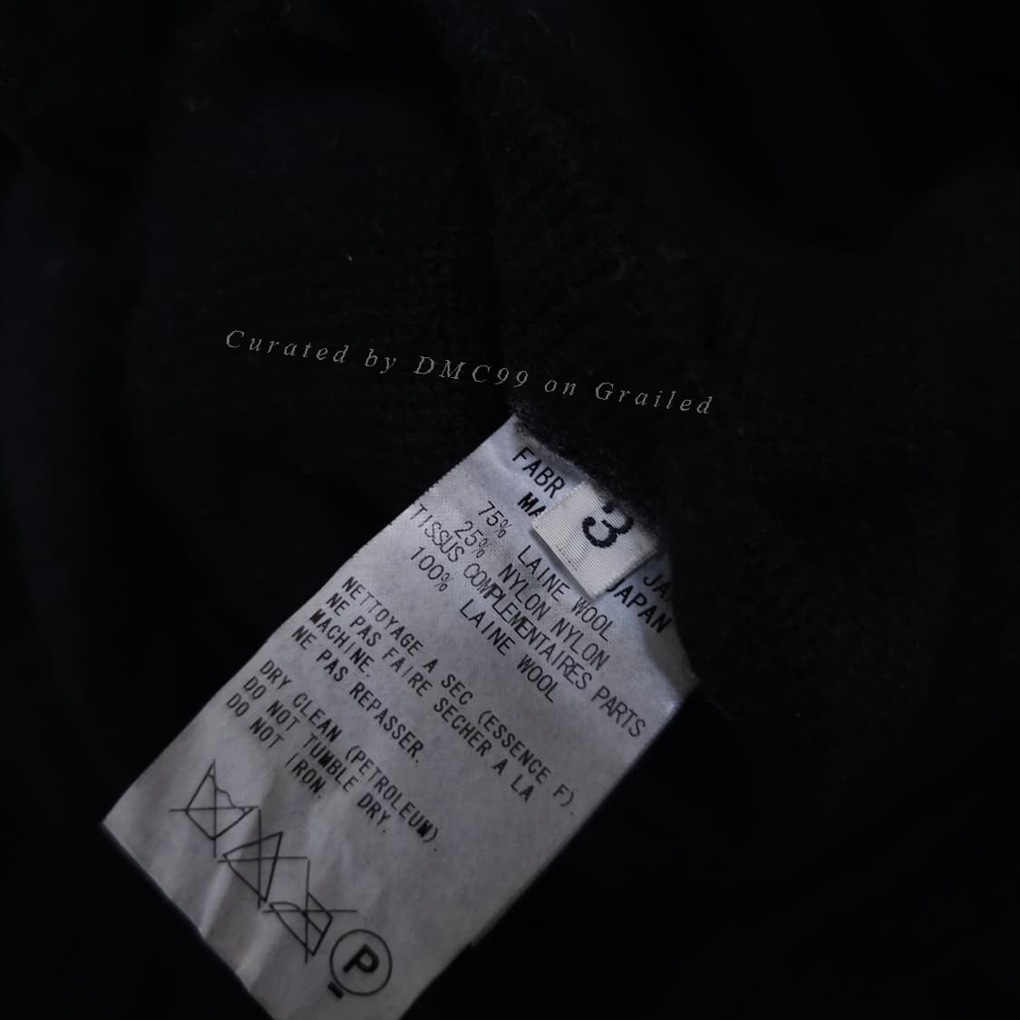 Yohji Yamamoto Vintage Knit Coat