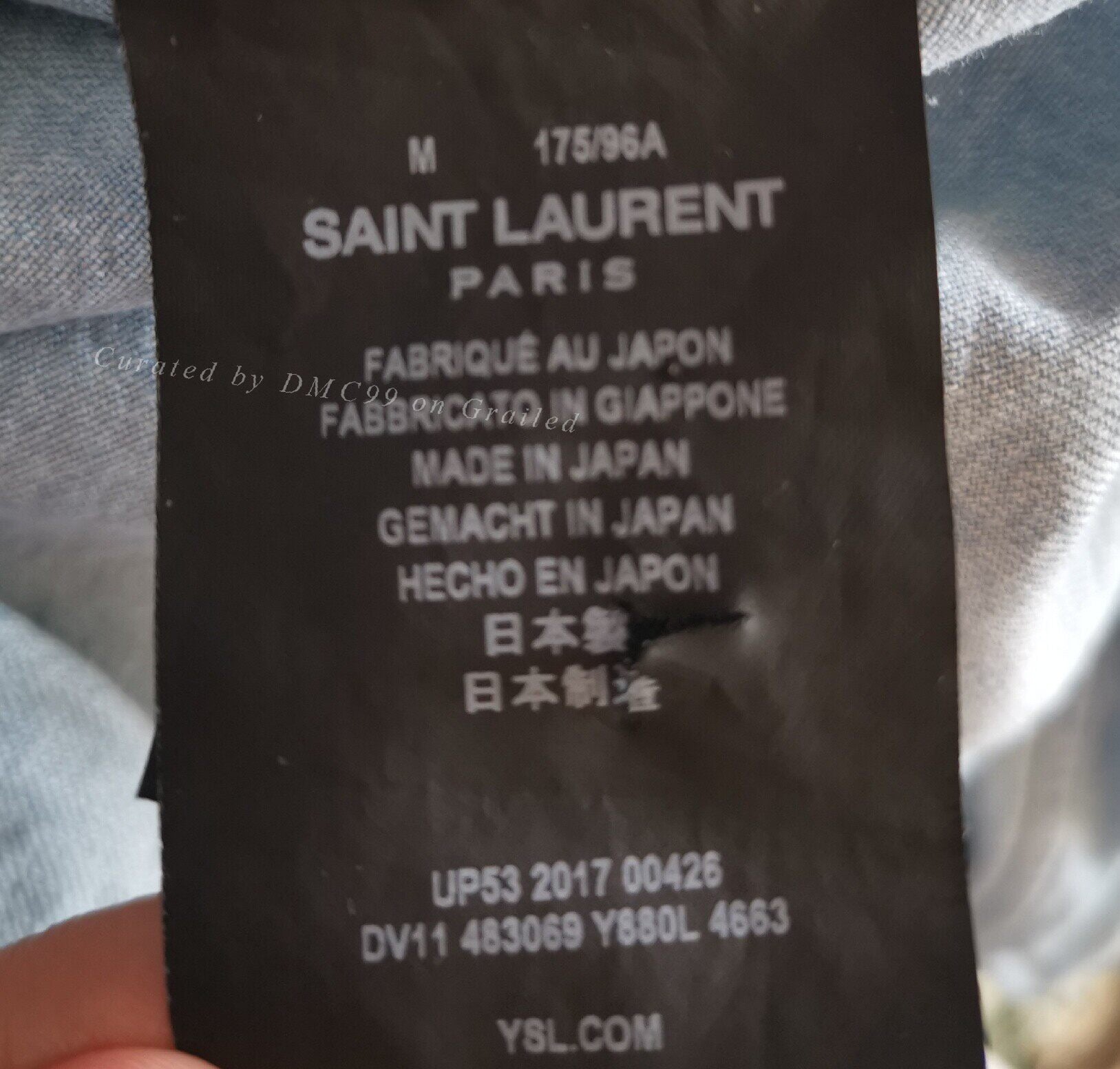 SAINT LAURENT SLP Denim Jacket