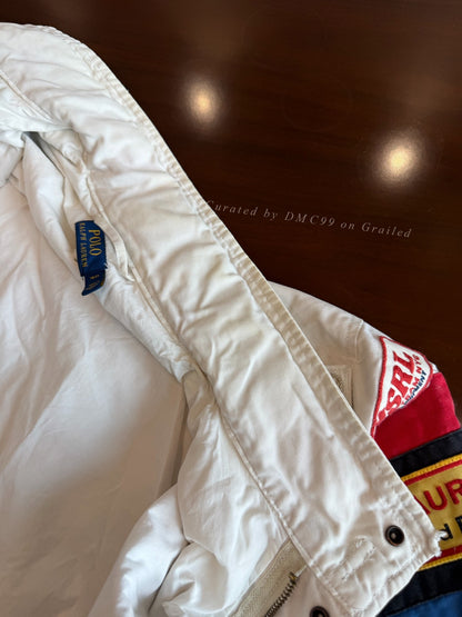 Polo Ralph Lauren White Racing Jacket
