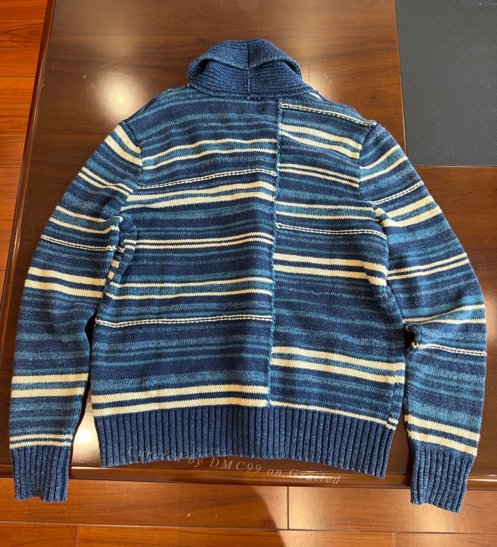 Ralph Lauren POLO Striped Knit Cardigan