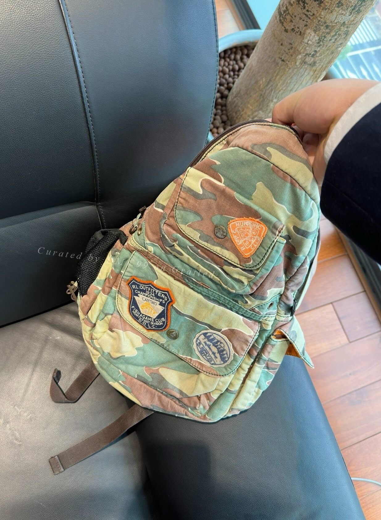 Ralph Lauren Vintage Camo Backpack
