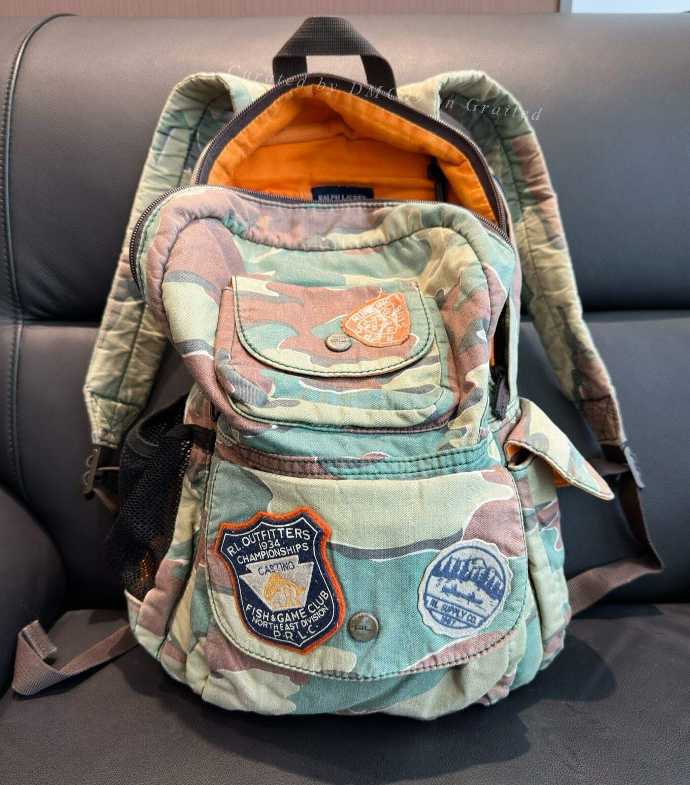 Ralph Lauren Vintage Camo Backpack
