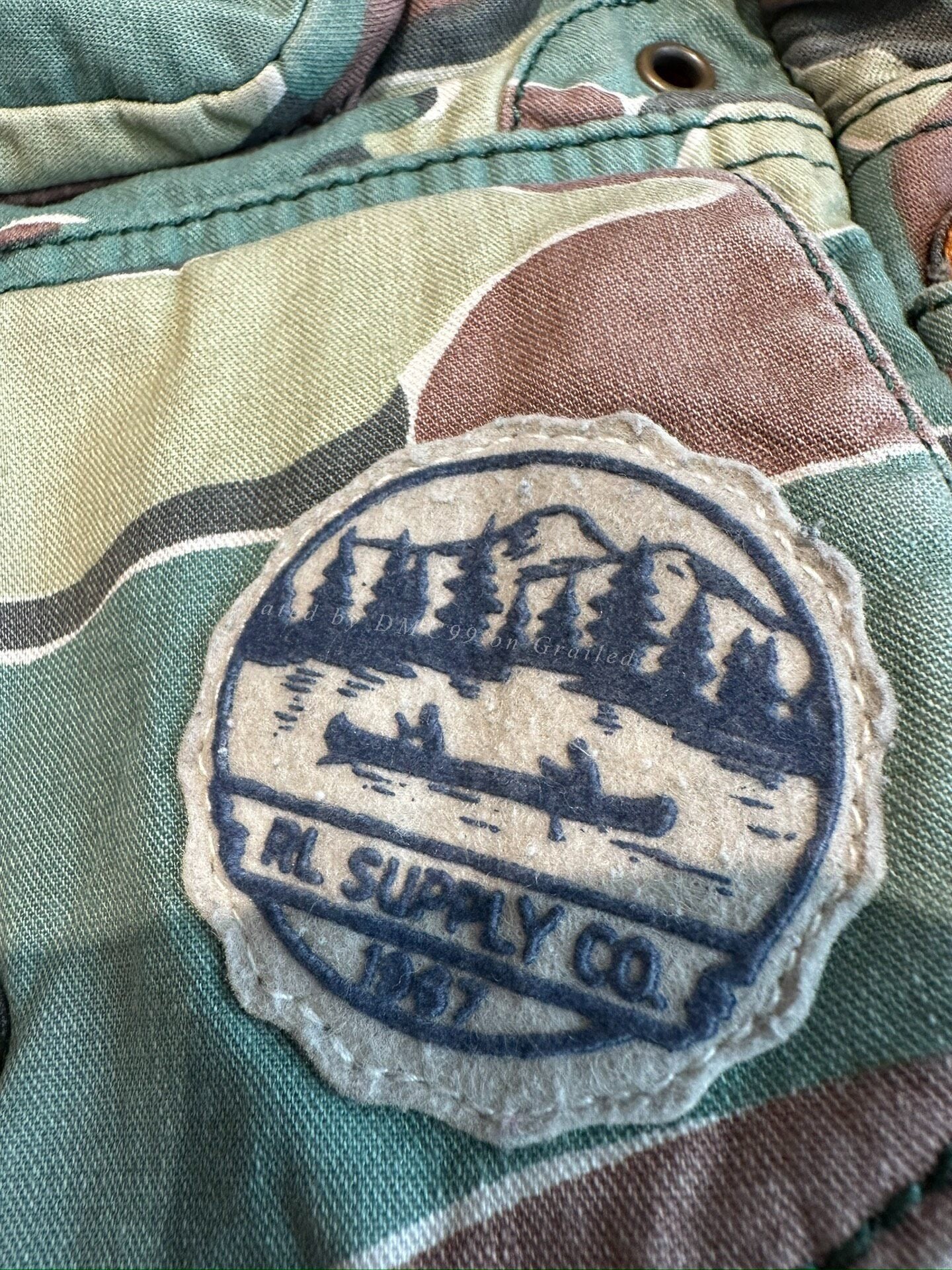 Ralph Lauren Vintage Camo Backpack