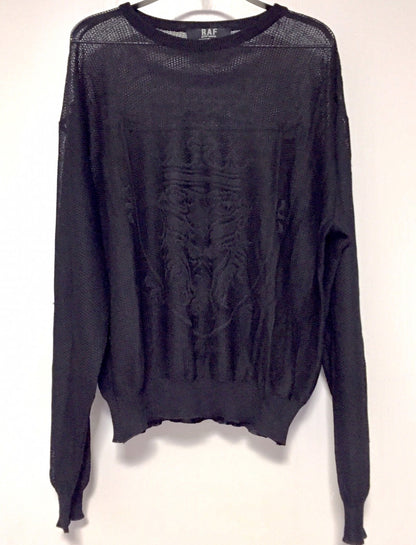 Raf Simons Early Archive Black Knit Sweater
