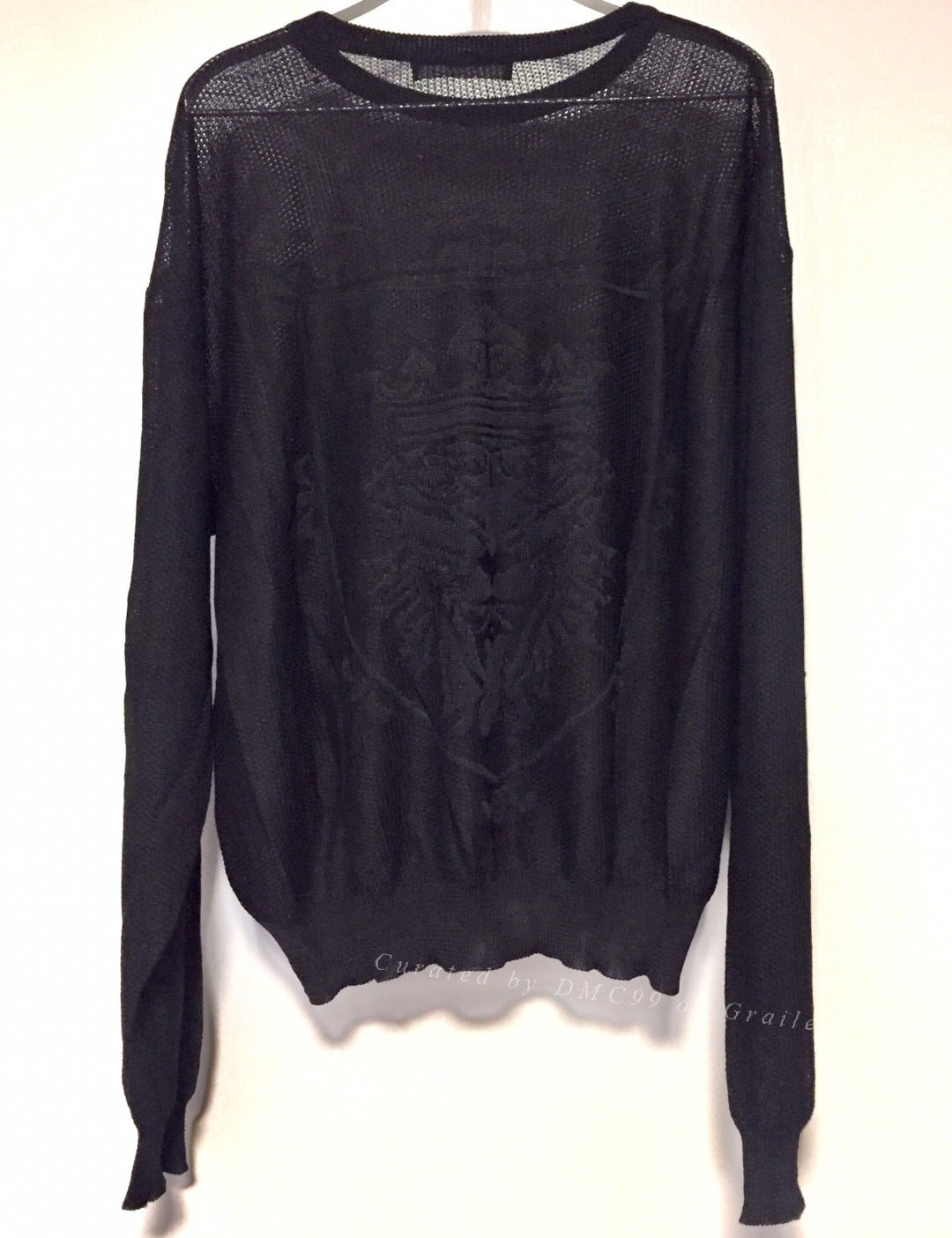 Raf Simons Early Archive Black Knit Sweater