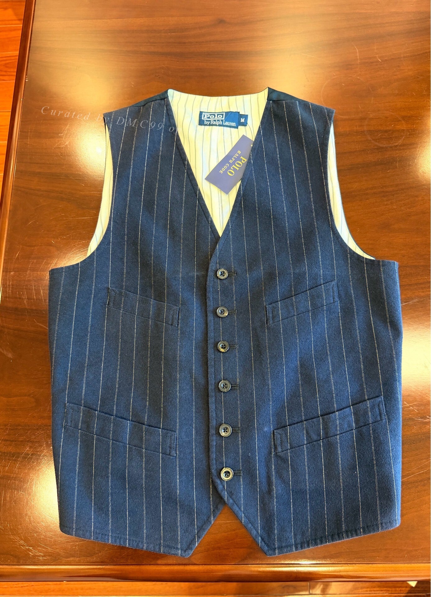 Ralph Lauren Striped Vintage Vest