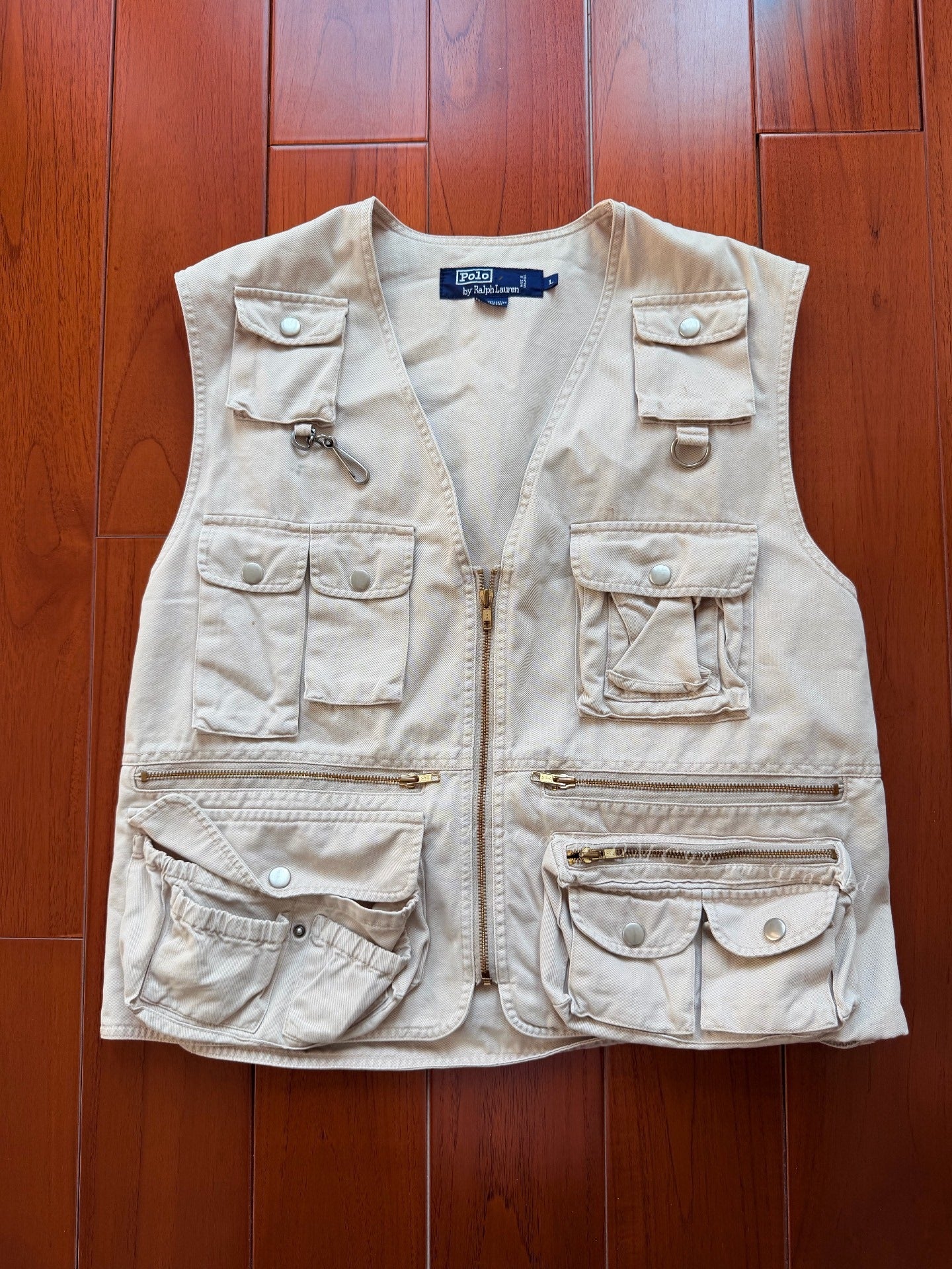 Ralph Lauren Vintage Multi-Pocket Fishing Vest