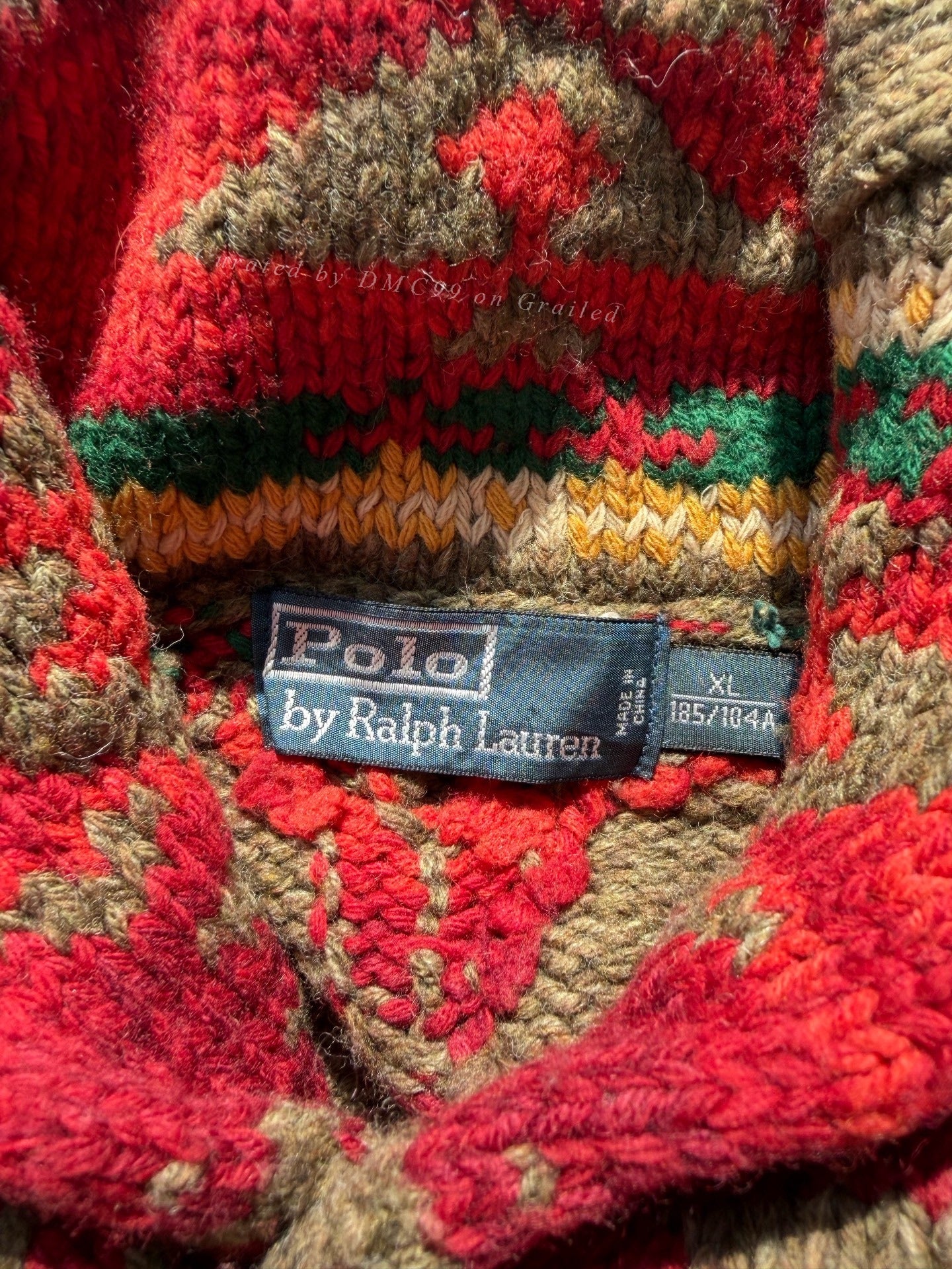 Ralph Lauren POLO Shawl Collar Sweater
