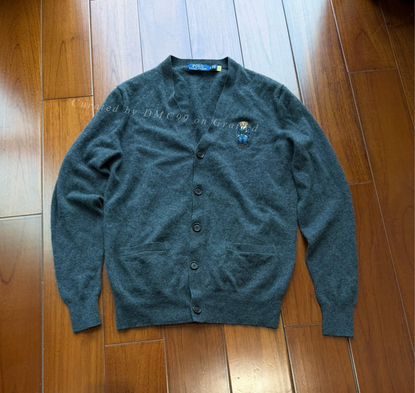 Ralph Lauren Bear Wool Cardigan