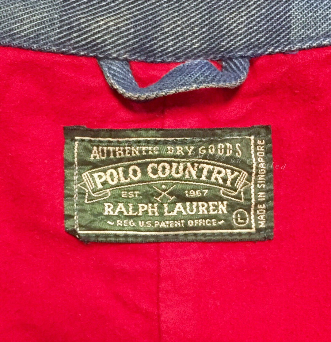 RRL Ralph Lauren Indigo Denim Workwear