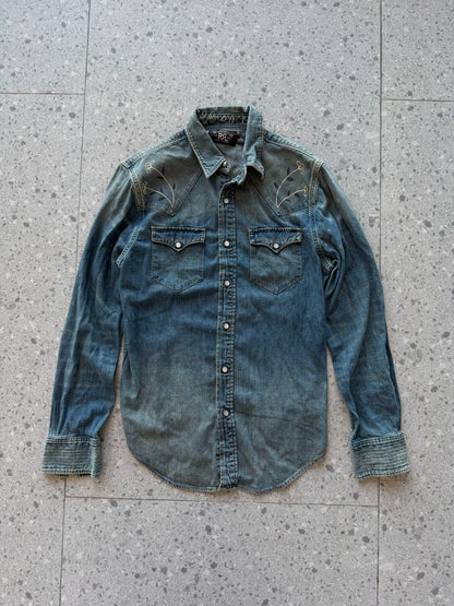 Ralph Lauren RRL Musician Denim Shirt