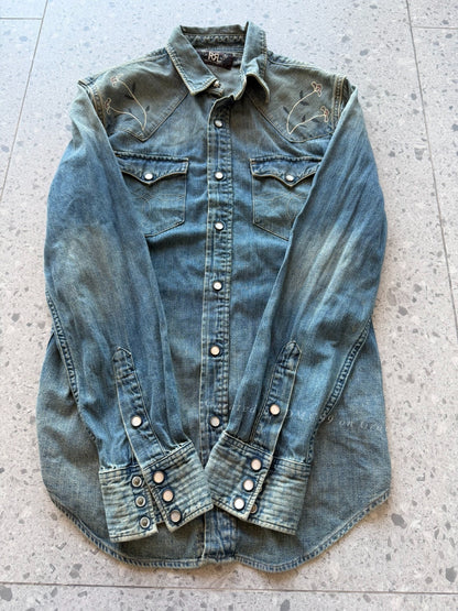 Ralph Lauren RRL Musician Denim Shirt