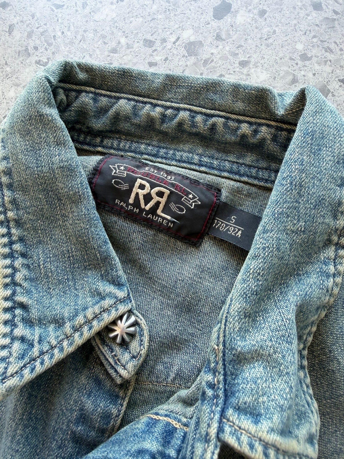 Ralph Lauren RRL Musician Denim Shirt