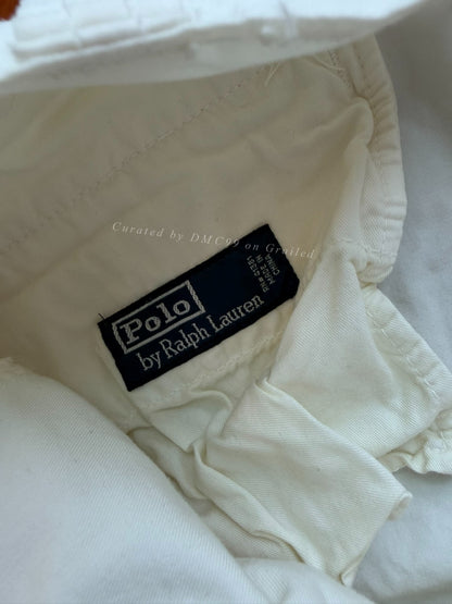 Polo Ralph Lauren Men's White Cargo Pants