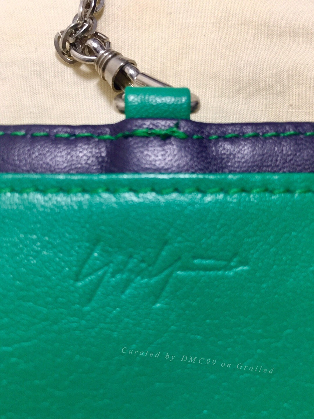 Yohji Yamamoto Main Line Green Card Case