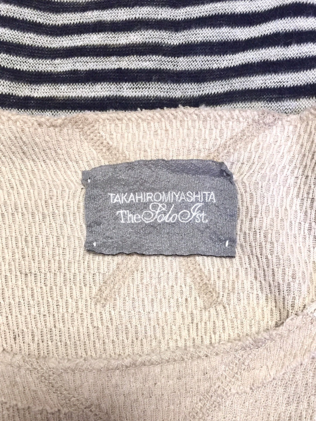 Number (N)ine The Soloist Knit Linen T-Shirt
