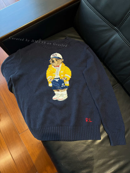 Ralph Lauren Rare Sailing Bear Sweater