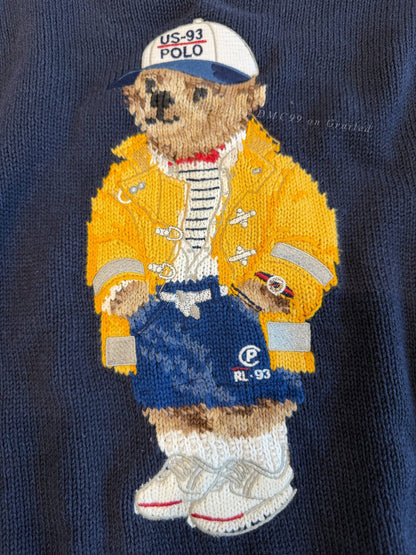 Ralph Lauren Rare Sailing Bear Sweater