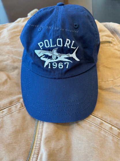 Ralph Lauren Rare Shark Baseball Cap