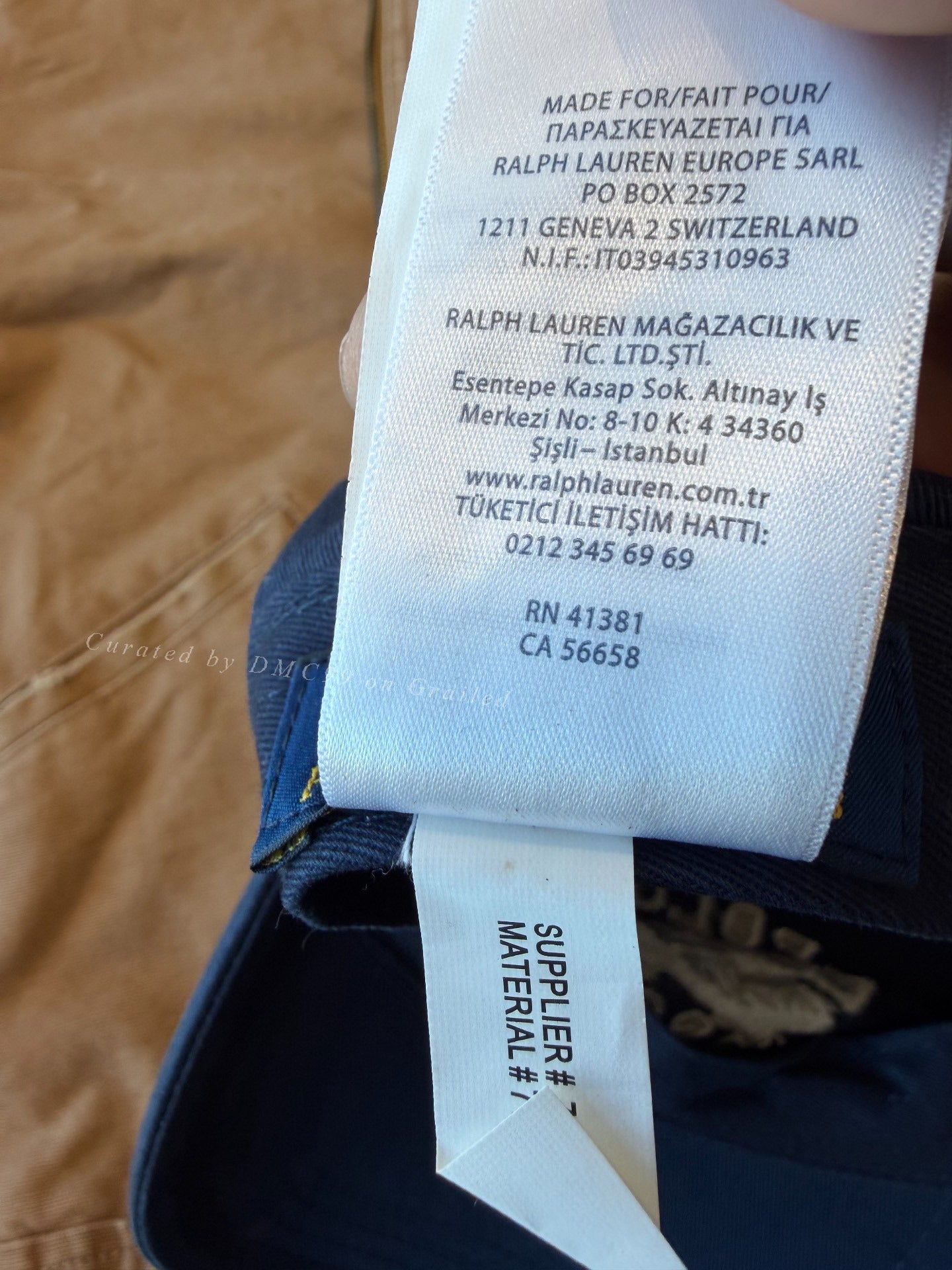 Ralph Lauren Rare Shark Baseball Cap