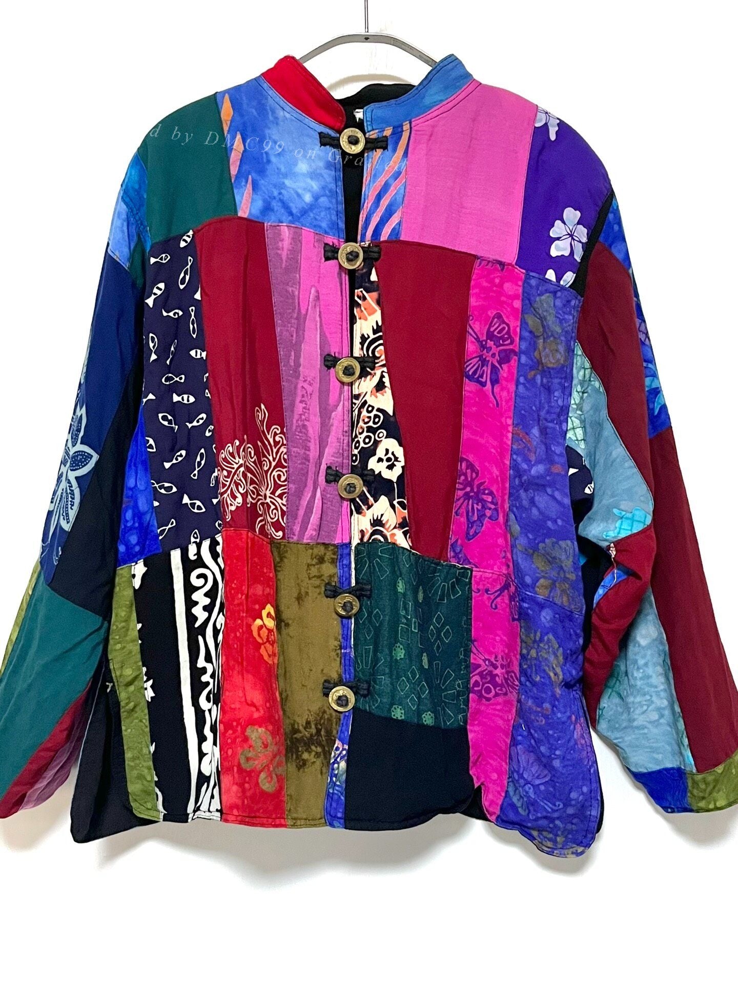 Kapital Style Patchwork Tang Suit
