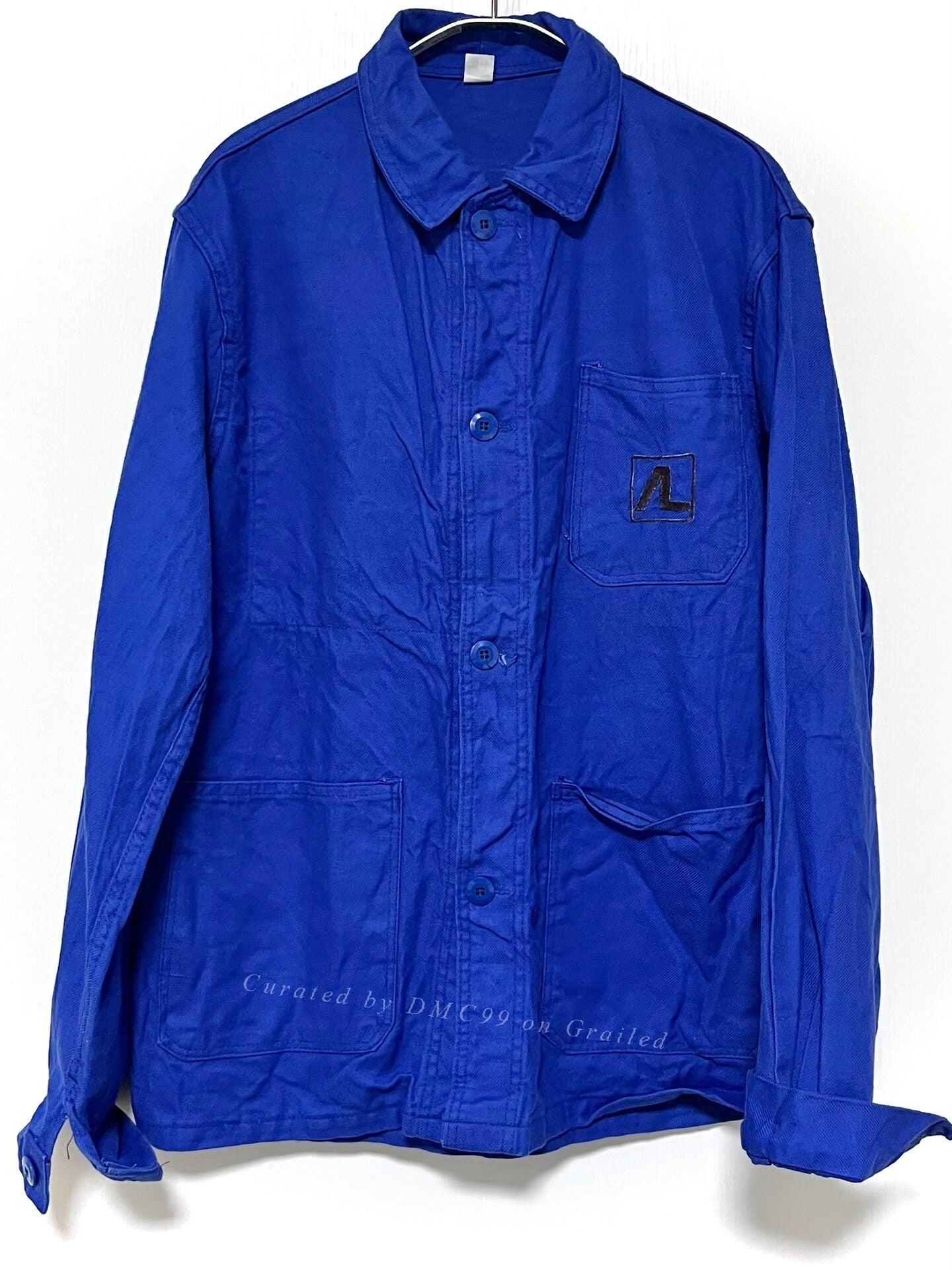 Vintage French Klein Blue Workwear
