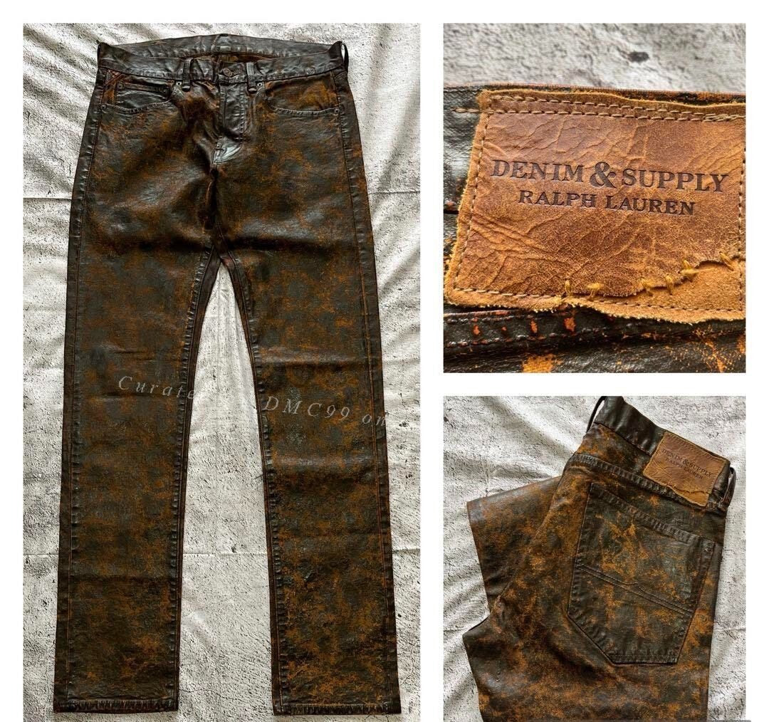 Ralph Lauren Rust Oil Stain Pants