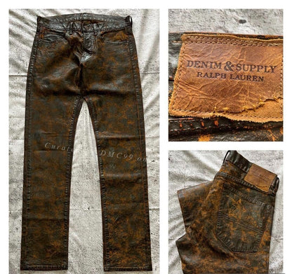 Ralph Lauren Rust Oil Stain Pants