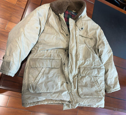 Ralph Lauren Retro Down Coat Wool Collar