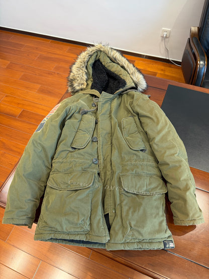 Ralph Lauren Polar Down Jacket Rare Small