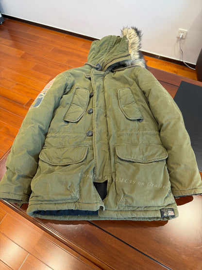 Ralph Lauren Polar Down Jacket Rare Small