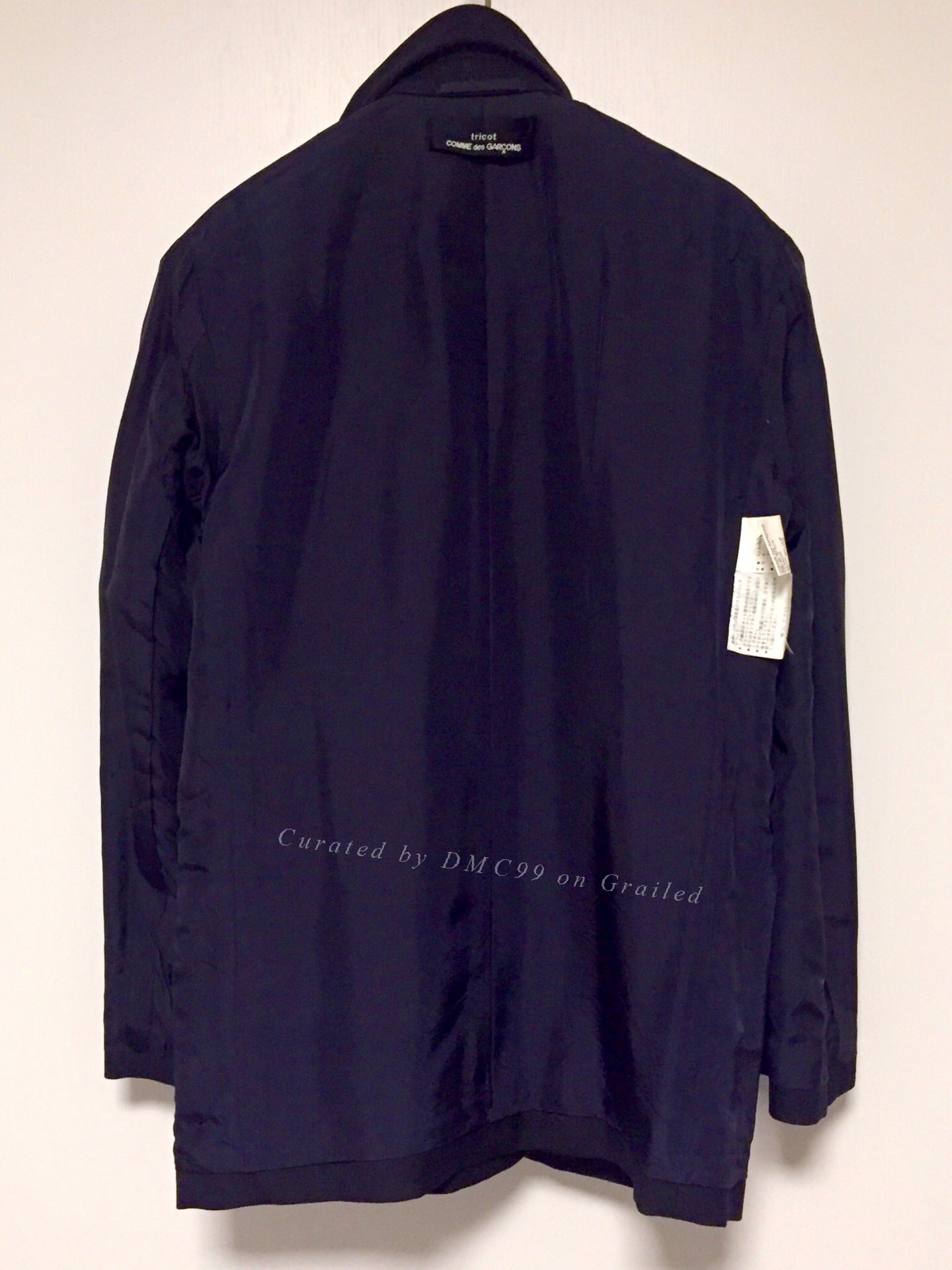 COMME des GARCONS Wool Blazer with Horn Buttons