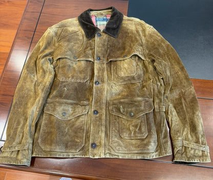Ralph Lauren Vintage Waxed Leather Jacket
